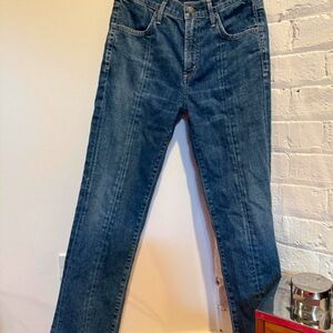 Citizens Of Humanity Dark Blue Straight Jeans